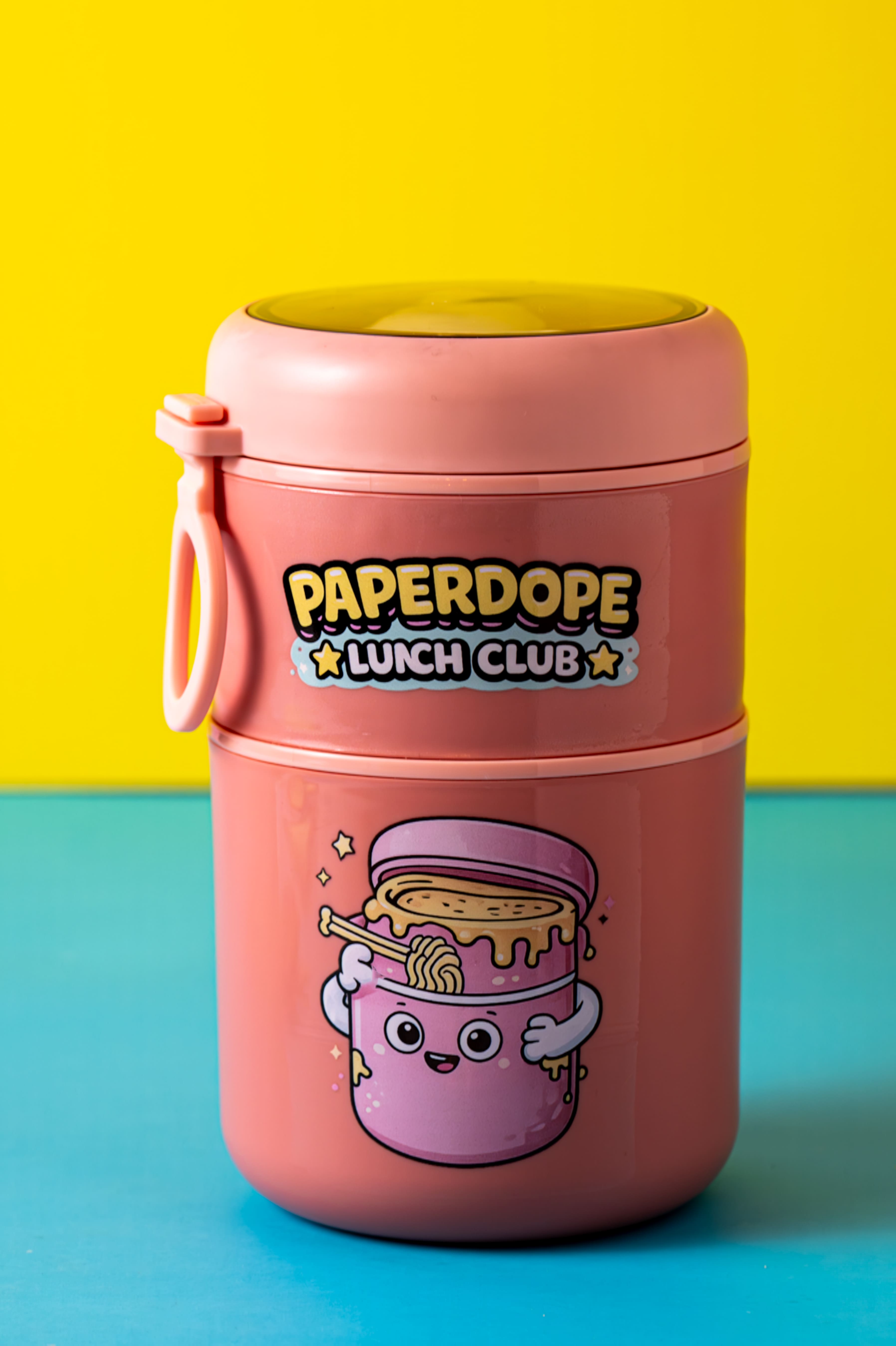 LunchPot – Doodle Pink