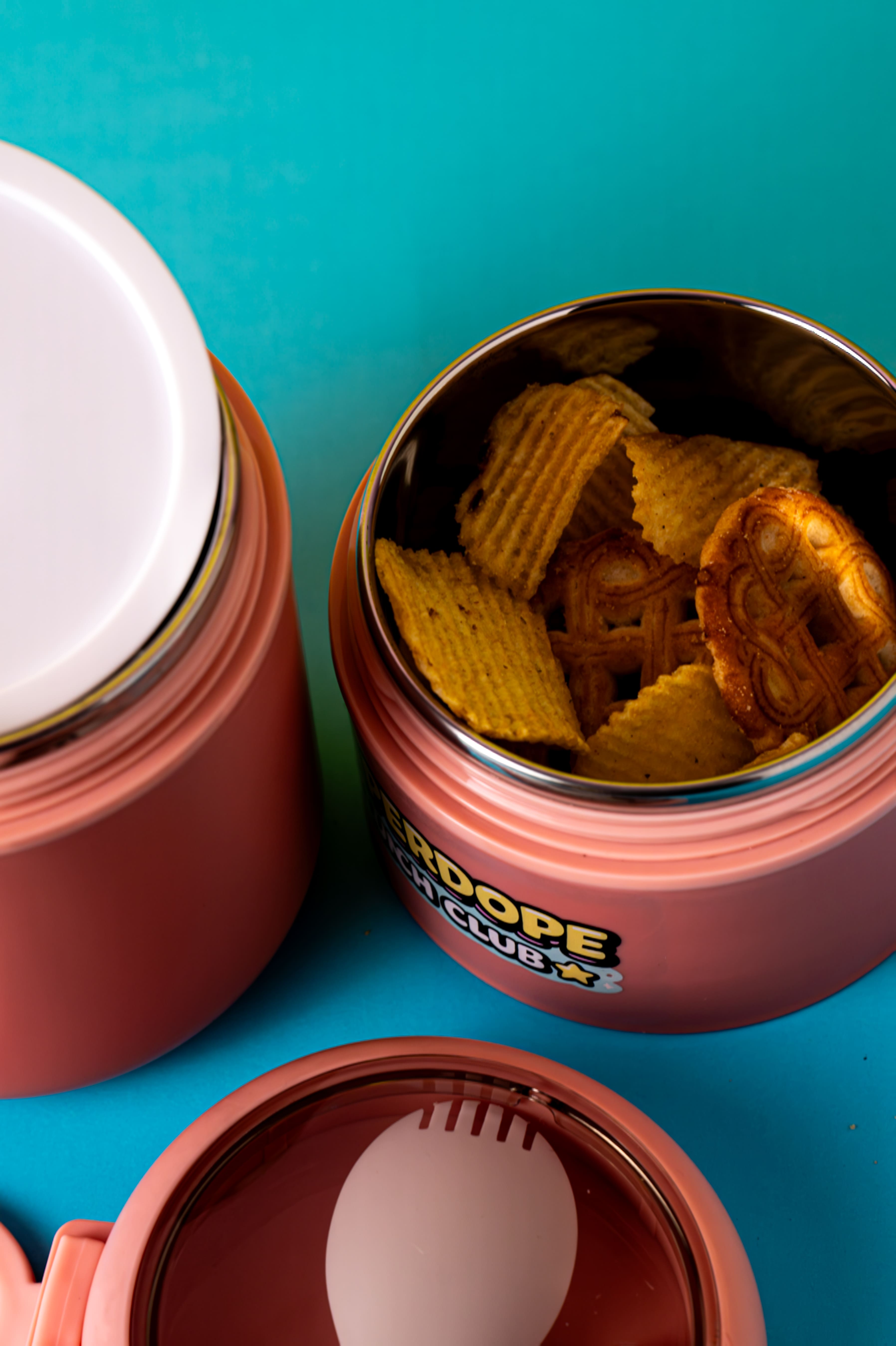 LunchPot – Doodle Pink