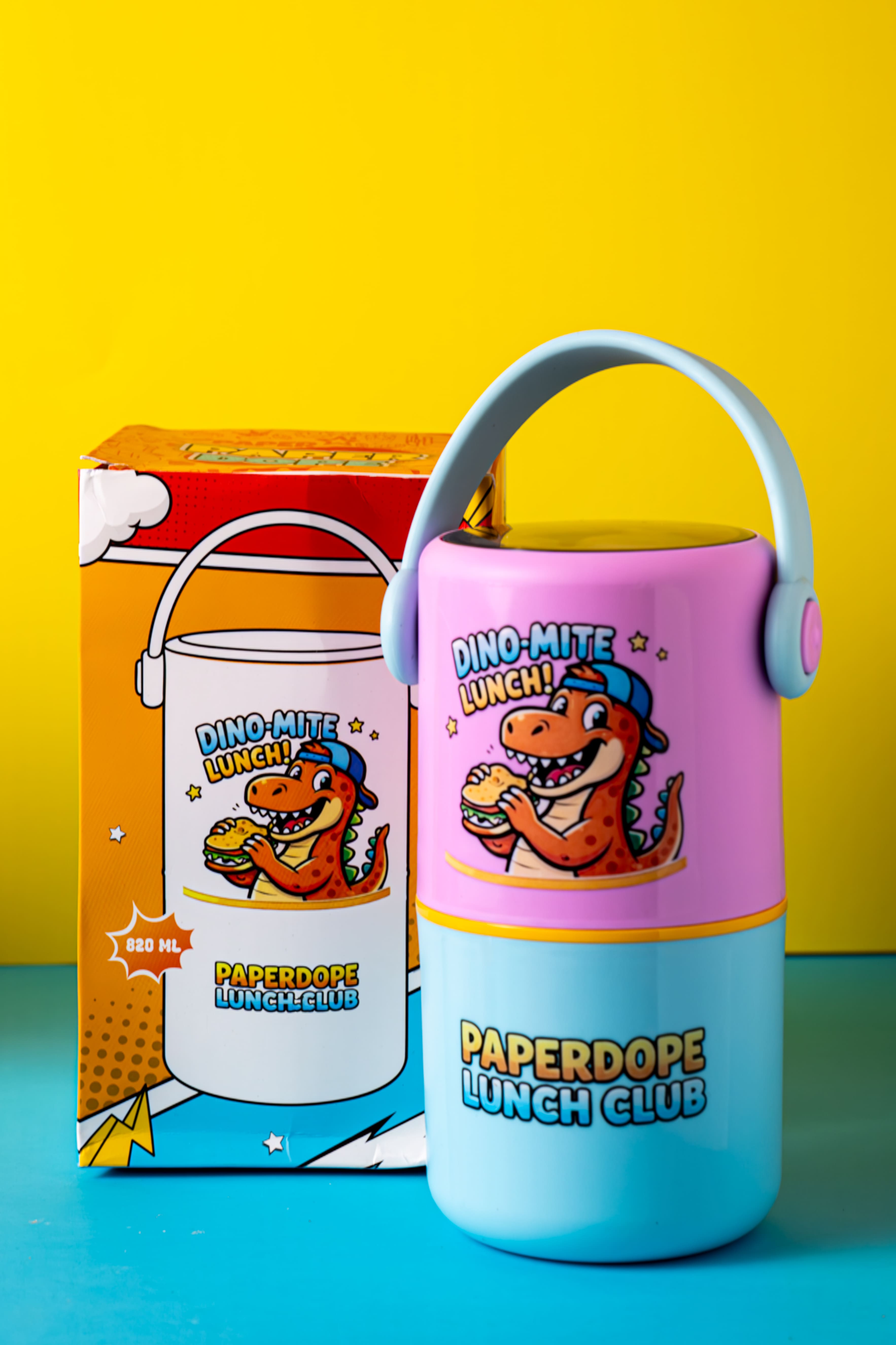 Dino-Mite Lunch – Bubble Pink