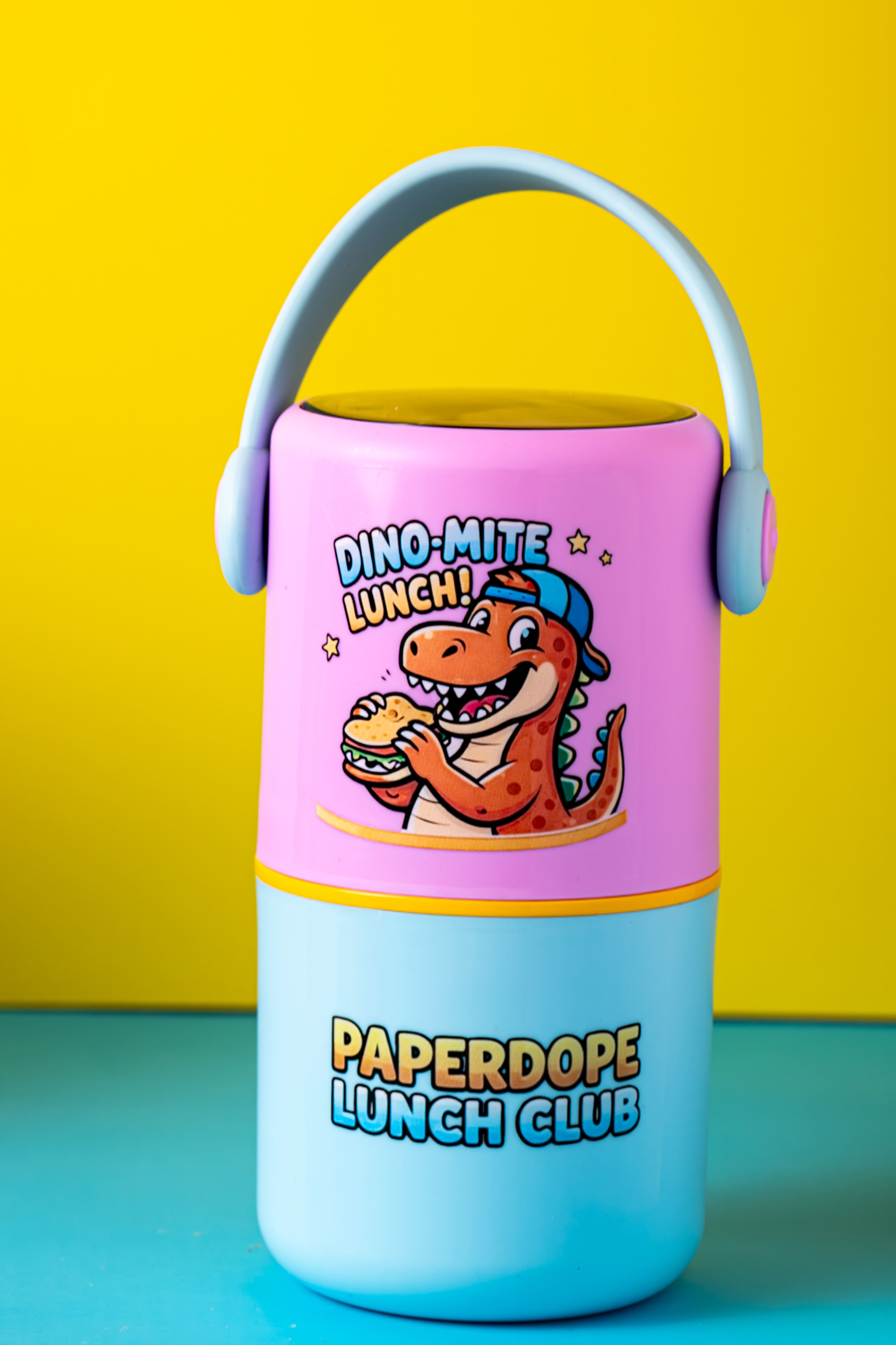 Dino-Mite Lunch – Bubble Pink