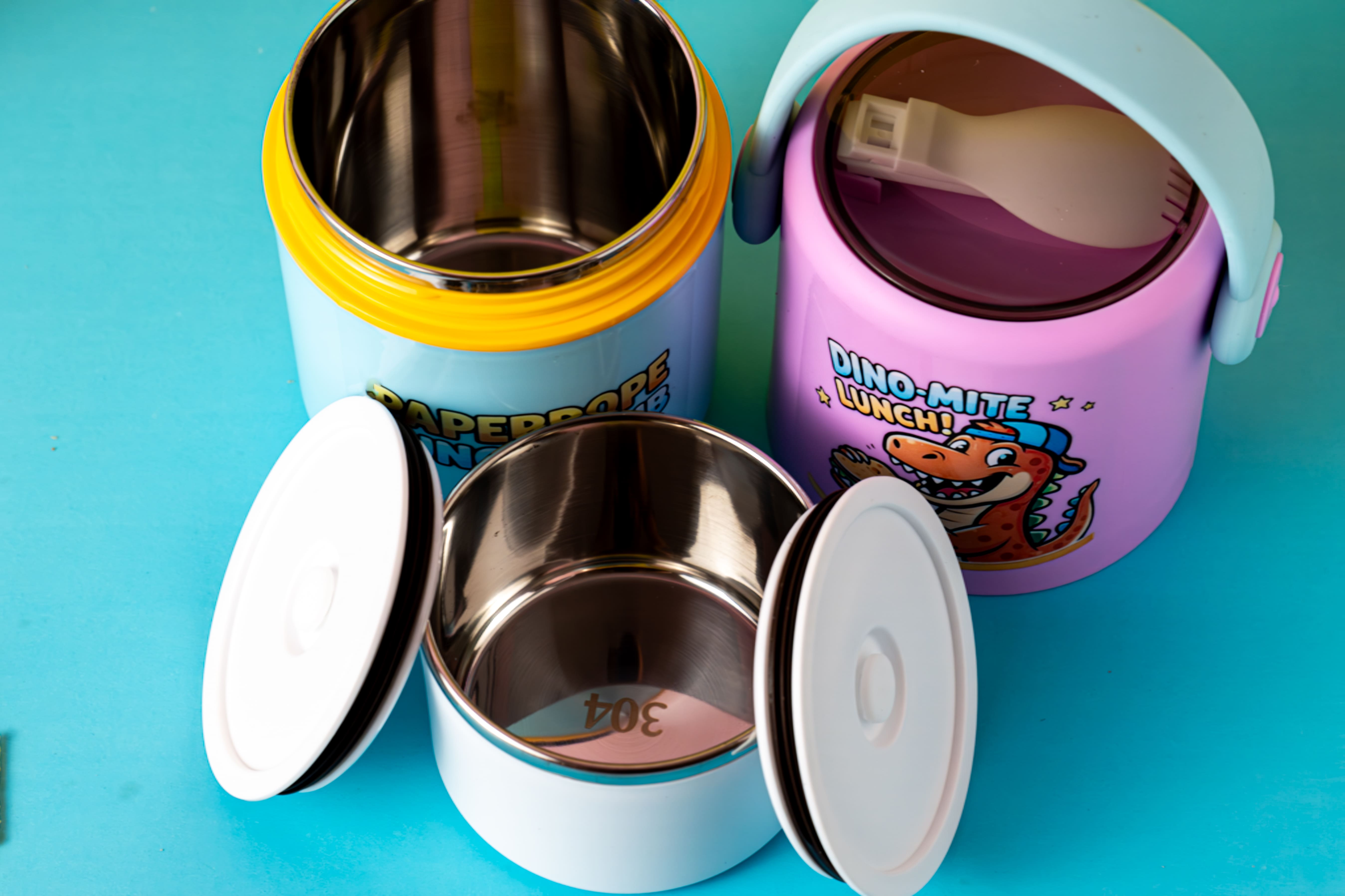 Dino-Mite Lunch – Bubble Pink